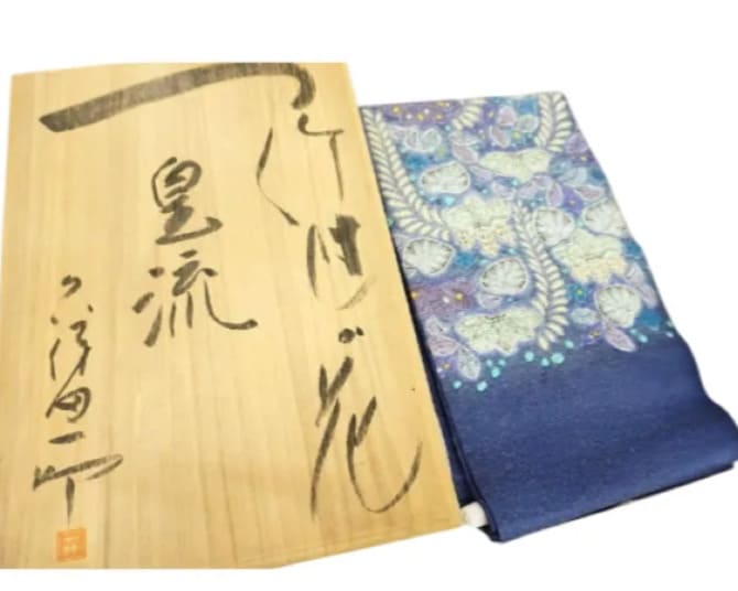 一竹辻が花 皇流 帯