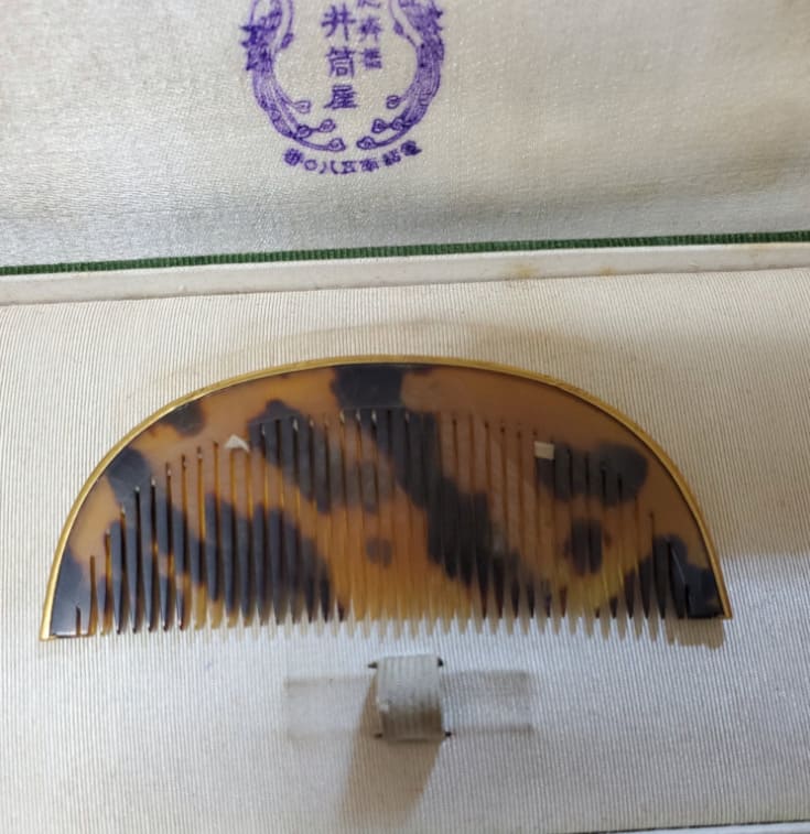 べっこうかんざし、くし