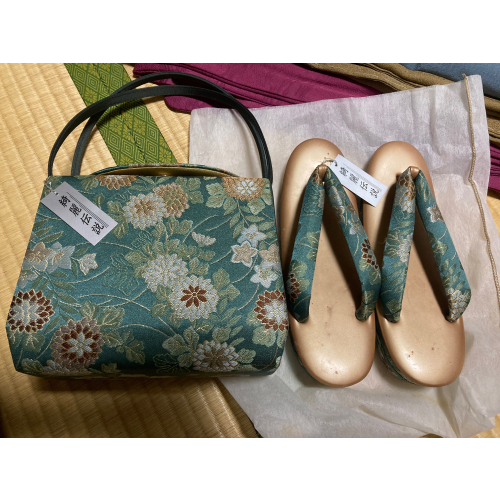 着物の付属品（草履・バッグ） 未使用の画像