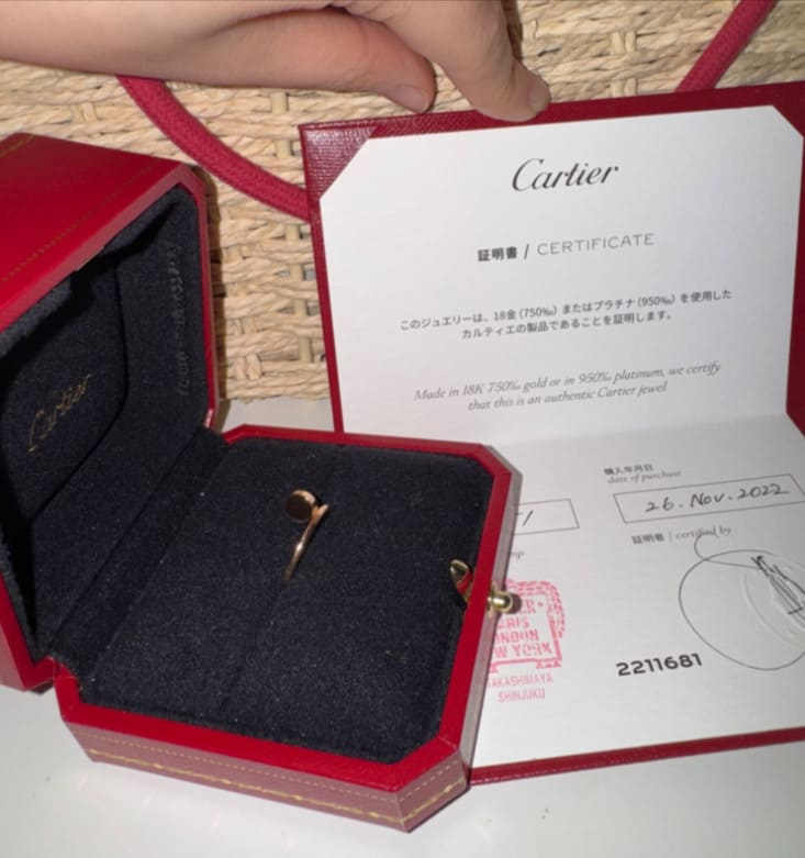 Cartier 品番: B4225800 ピンクゴールド
