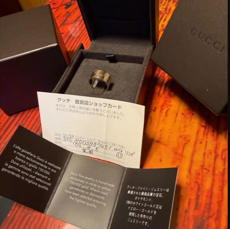 GUCCI WGリング