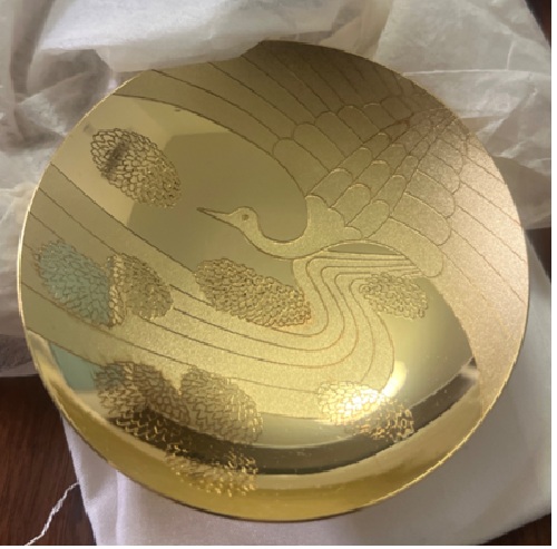 天皇皇后両陛下金婚式記念 純金盃 75g