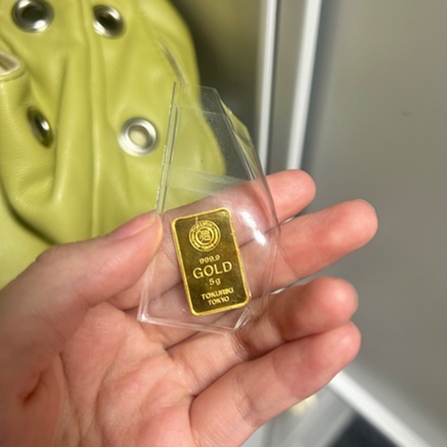 徳力本店24金インゴット