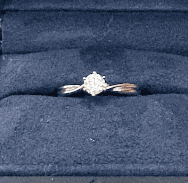 4℃ ダイヤモンドリング