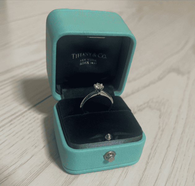 ティファニー ダイヤモンドリング