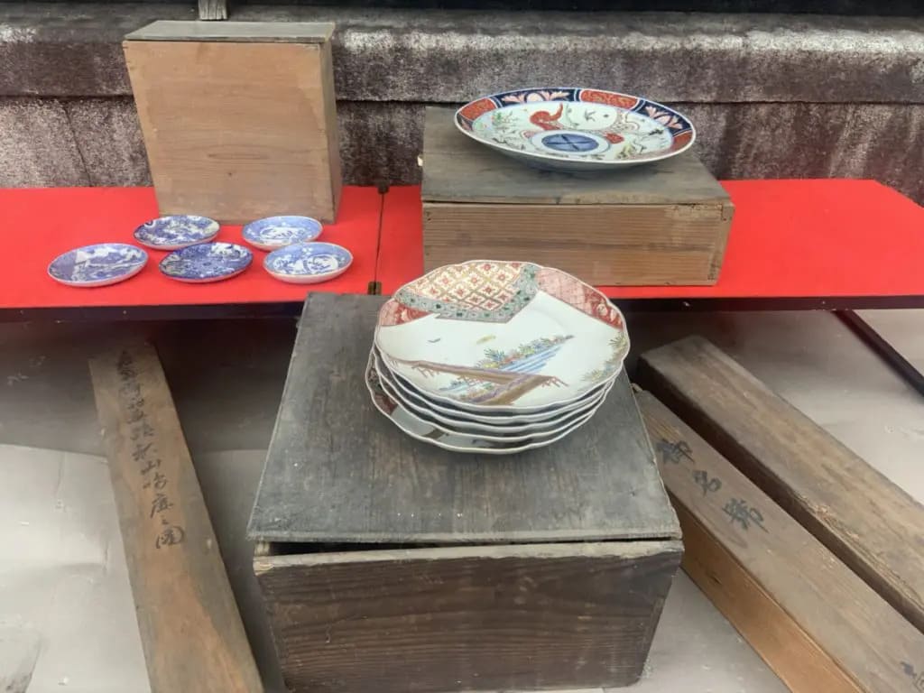 伊万里焼の皿