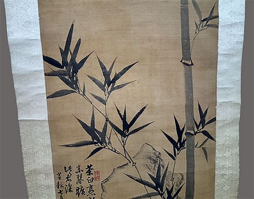 掛軸 水墨画