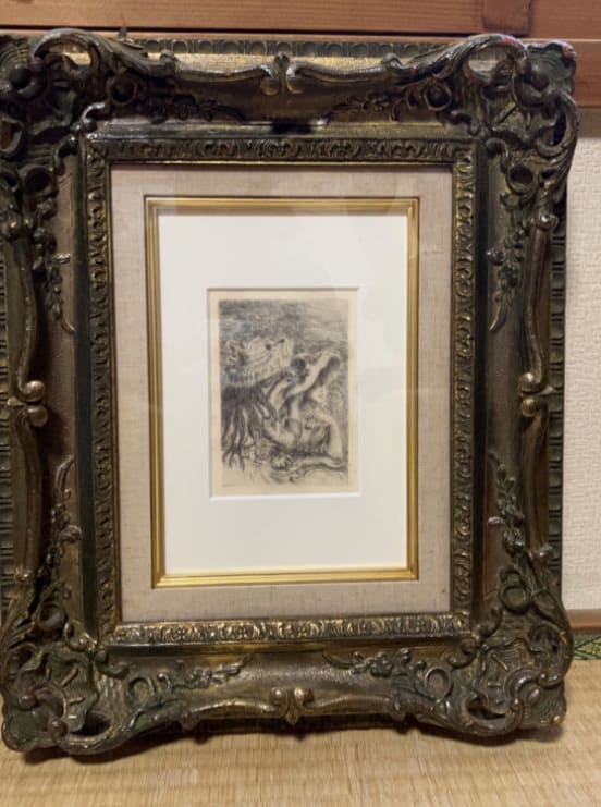 Pierre-Auguste Renoir作　「Le Chapeau Épin」