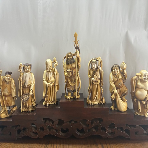 象牙の七福神