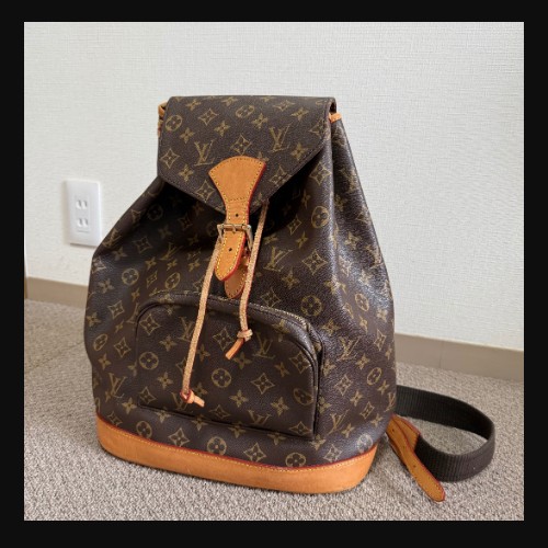 ルイヴィトンリュック傷あり