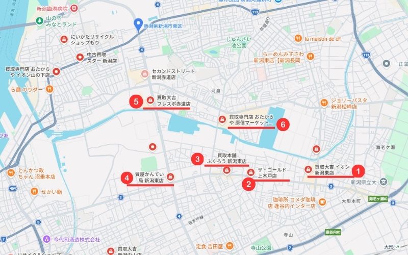 新潟市東区