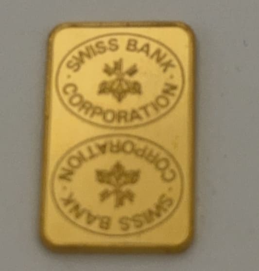 スイス銀行24金インゴット5g