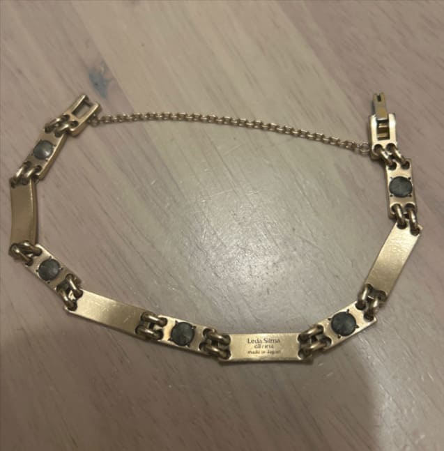 10金　Leda silmaブレスレット