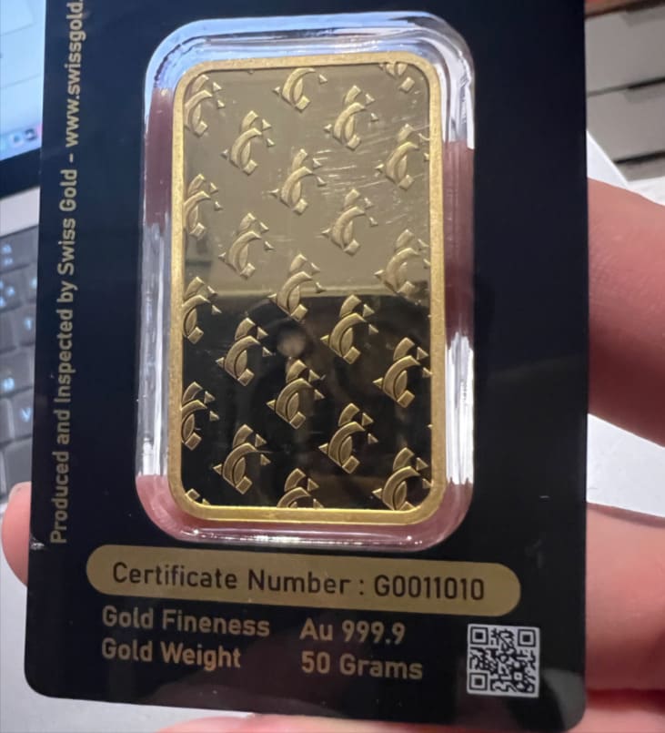 金 インゴット 24k 50g