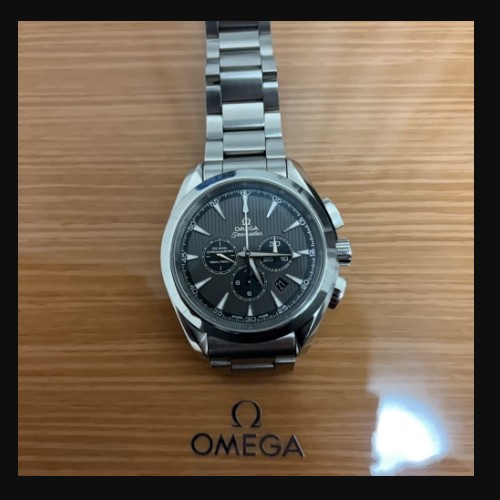 シーマスターアクアテラ　150Mコーアクシャル　クロノグラフ44mm