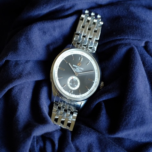 ブライトリング プレミエ40 グレー文字盤