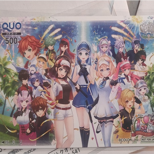 白猫ゴルフクオカード