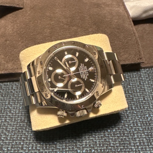 116520 ブラック文字盤