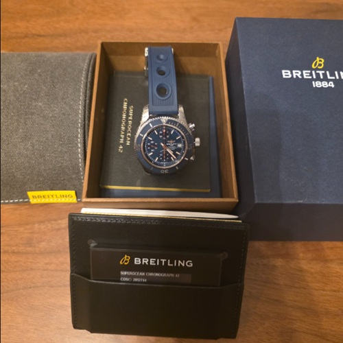 ブライトリングスーパーオーシャンクロノグラフ42