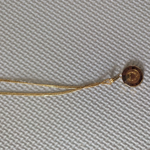 金貨付きネックレス