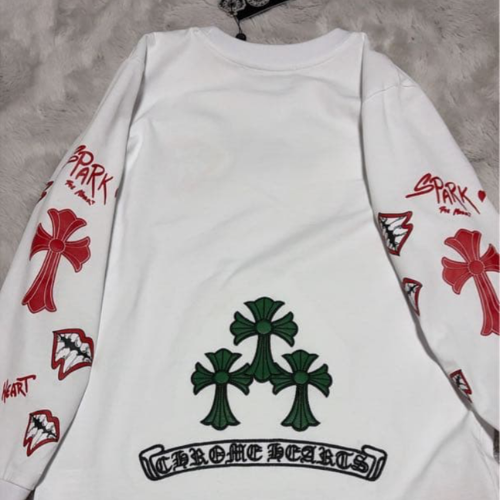 クロムハーツ ロングTシャツ 白