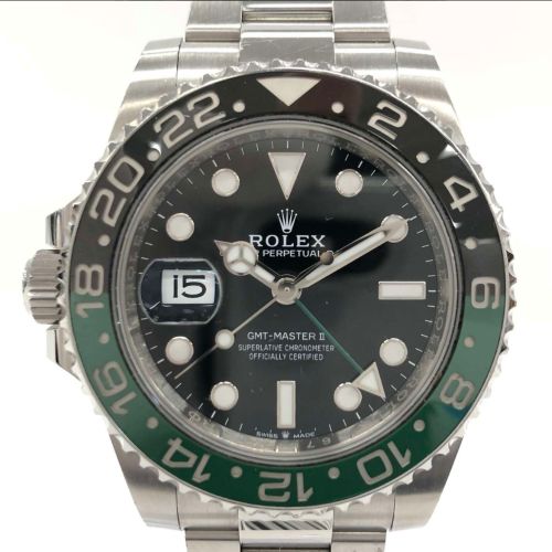 ロレックス GMTマスターⅡ 126720VTNR レフティー　オイスター AB