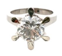 Pt･Pm900 ダイヤモンド リング 3.016ct