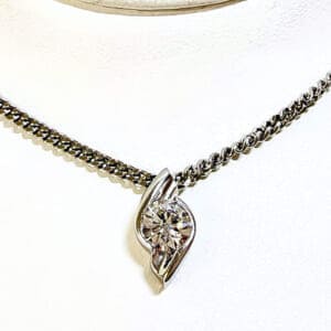 ダイヤモンドネックレス 0.8ct