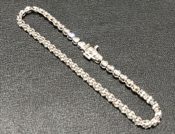 Pt900 テニス ブレスレット