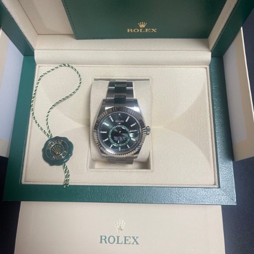 スカイドゥエラー 336934 [オイスターブレスレット ミントグリーン]