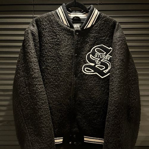 stussy varsity jacket