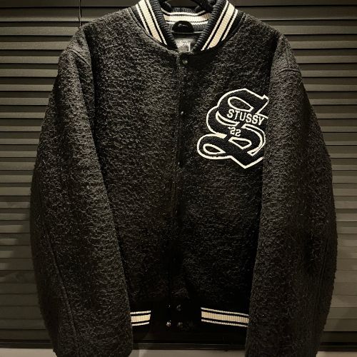 stussy varsity jacket