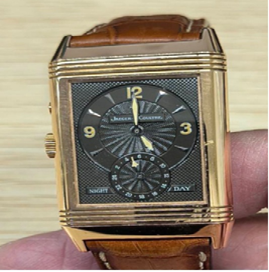 ジャガールクルト レベルソ デュオ ナイト&デイ シルバー×ブラック 270.2