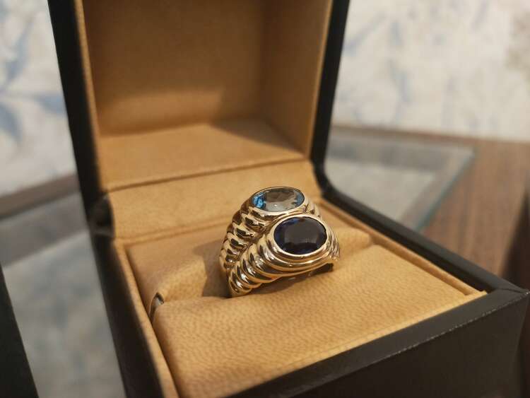 ウリドキ　買取実績　ブルガリ　ドッピオバチェラートリング