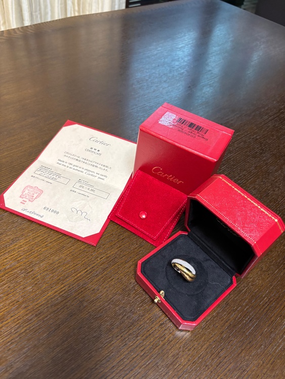 カルティエ　トリニティ ワン　リング