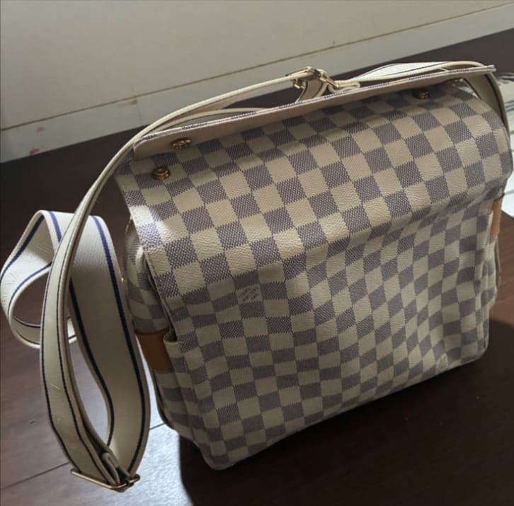 ブランドバッグ ダミエ 中古 使用感あり