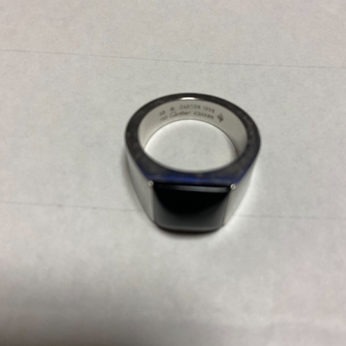 タンク マックス リング（K18WG×オニキス）