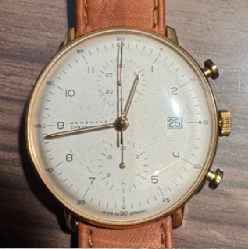 ユンハンス マックスビル 027-7800 クロノスコープ